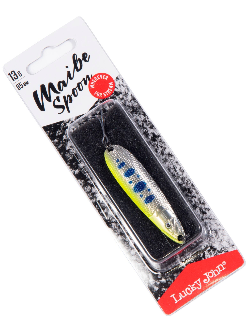 Блесна колеб. Lucky John MAIBE SPOON длин.65мм/013.0г 010