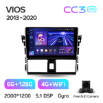 Teyes CC3 2K 9"для Toyota Vios 2013-2020