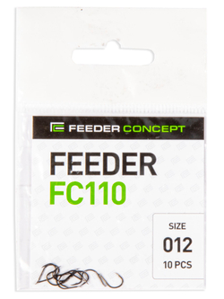 Крючки FC FEEDER FC110 №12, 10 шт.