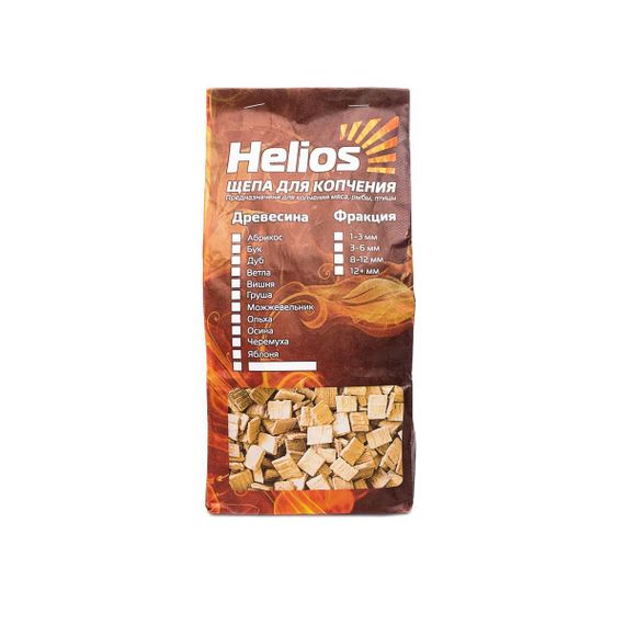 Щепа для копчения Helios (абрикос) 2л