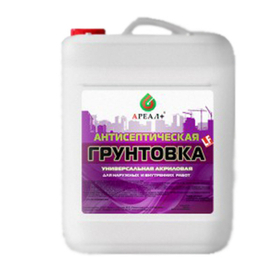 Грунтовка универсальная антисептическая Ареал+ (А-052) 10 л