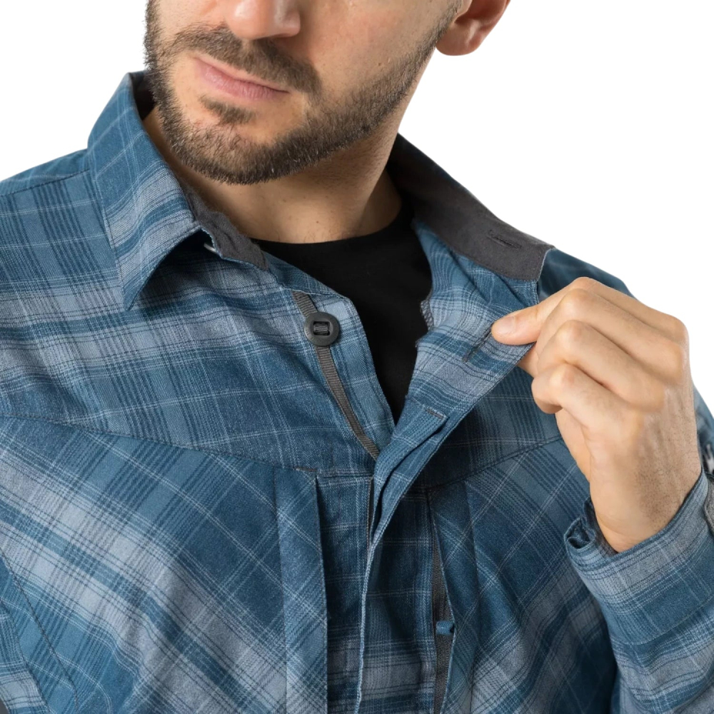 Рубашка Helikon-Tex MBDU Shirt Western Blue Plaid (3XL/Regular, Western Blue Plaid)