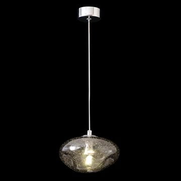 Светильник подвесной 1*G9 FORMLESS SP1 SMOKE хром/дымчатый Crystal Lux