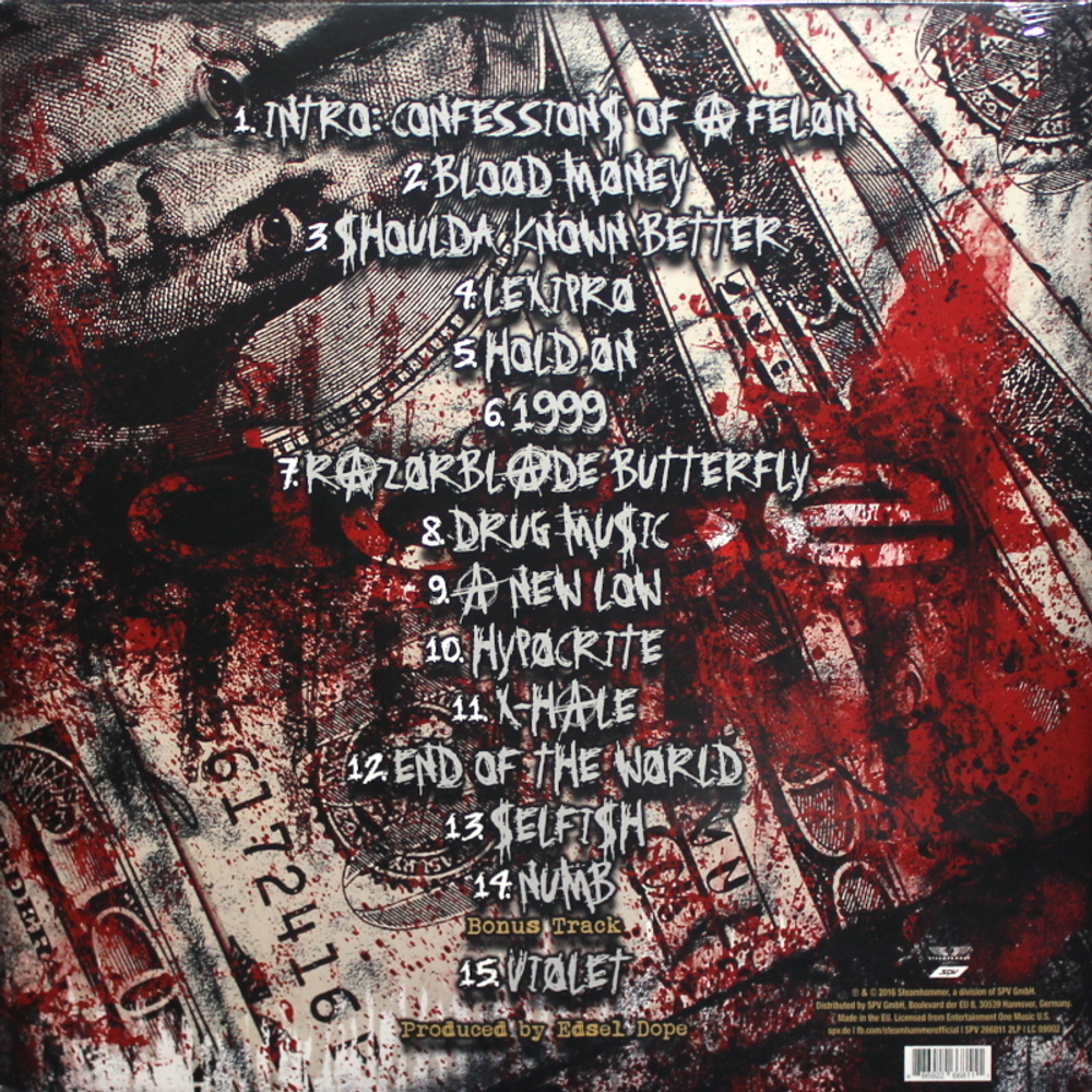 Dope / Blood Money, Part 1 (Coloured Vinyl)(2LP+CD)