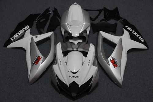 Купить    Комплект пластика для мотоцикла Suzuki GSX-R600/750 08-10 Бело-Серебрянный