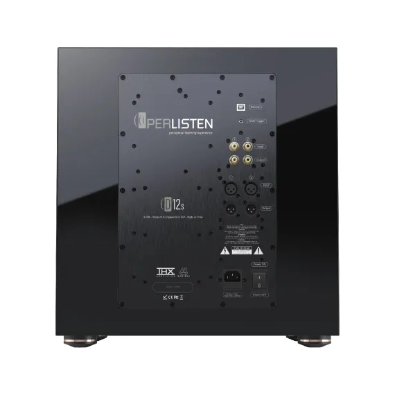 Perlisten Audio D12s Piano Black