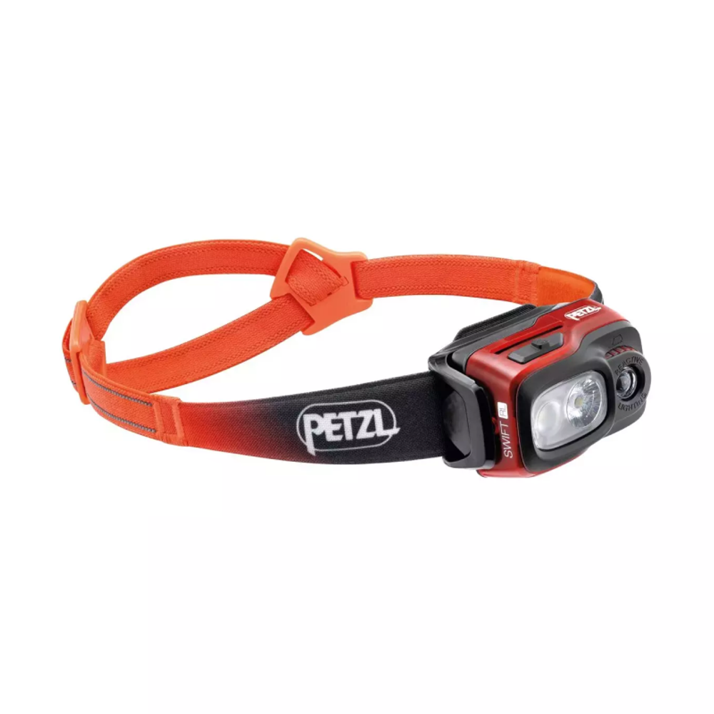 Фонарь светодиодный налобный Petzl Swift RL оранжевый, 1100 лм, аккумулятор