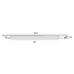 Магнитный трековый светильник Arte Lamp OPTIMA A7284PL-1WH, LED