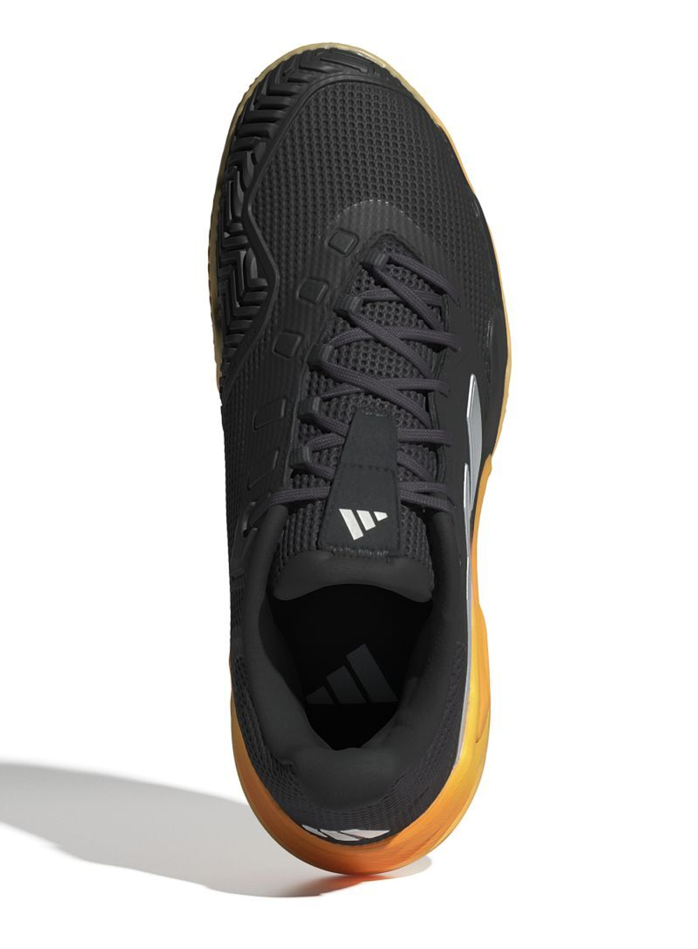 Мужские кроссовки теннисные Adidas Barricade 13 M Clay - black/yellow/orange
