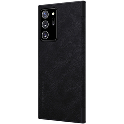 Кожаный чехол книжка от Nillkin для смартфона Samsung Galaxy Note 20 Ultra, серия Qin Leather