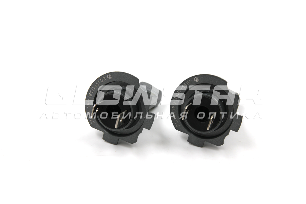 Cветодиодные лампы H7 Sariti E4P с вентилятором, 12V, 25W, 5500K (комплект, 2шт)