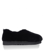 HAILEY FLUFF SLIPPERS - Black