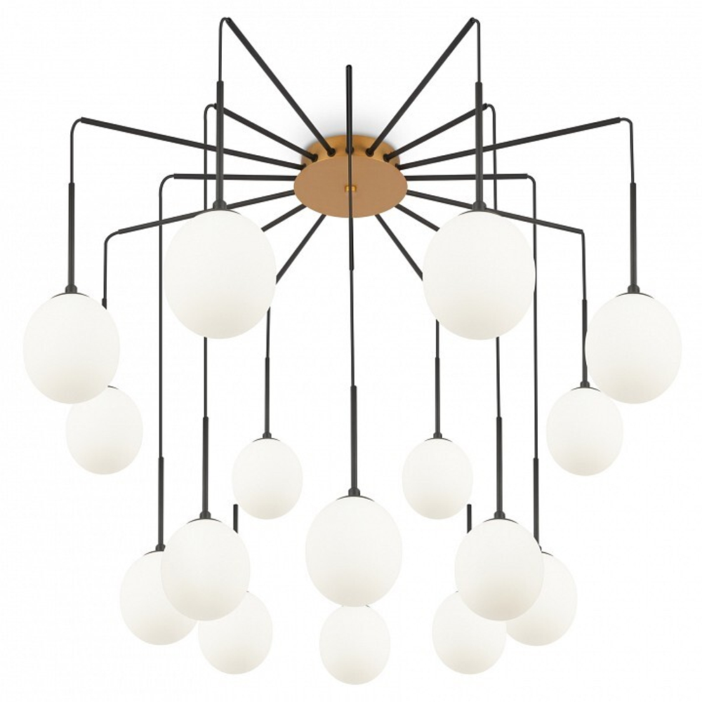 Потолочная люстра Maytoni Branch MOD176PL-16G