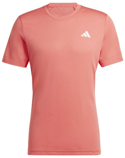 Мужская теннисная футболка Adidas Tennis Freelift T-Shirt - preloved красный
