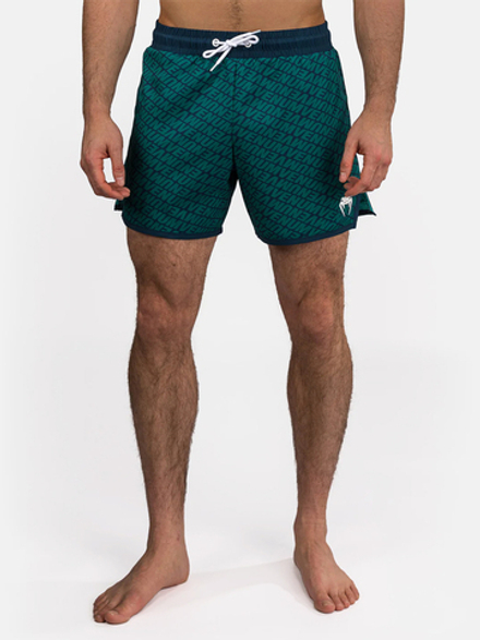 Бордшорты Venum Echo Dark Blue/Emerald Green