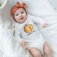 Боди с длинным рукавом "Тыковка моя" 0+