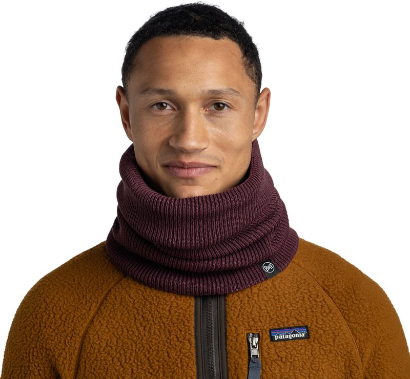 Шарф Buff Knitted & Fleece Renvi Burgundy Фото 3