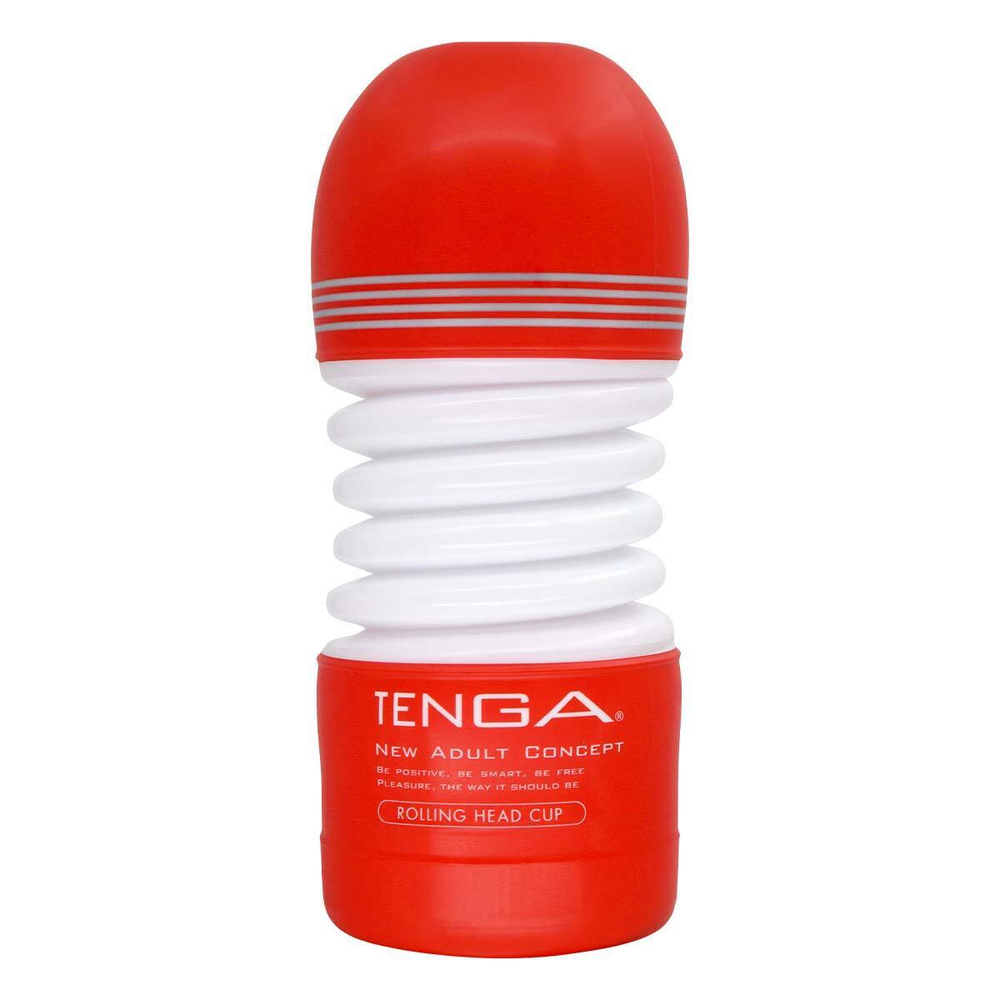 Мастурбатор TENGA Rolling Head Cup (Цвет: красный)