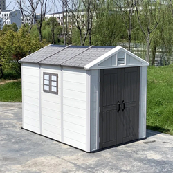 Садовый пластиковый сарай HouzBlock Comfort-3 7,5x11