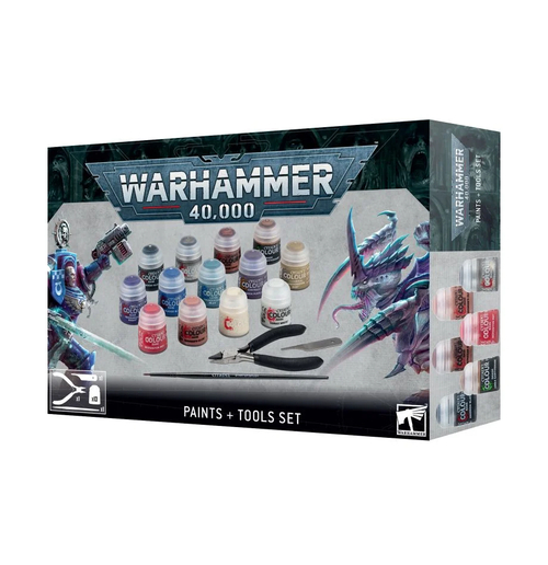WH40K. Paints + Tools Set (2023)