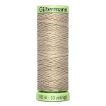Нитки отделочные Gutermann Top Stitch 30 (30 метров), 5 кат. | 722 св.бежевый