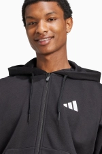 Кофта adidas Essentials 3-Stripes Fleece - черный