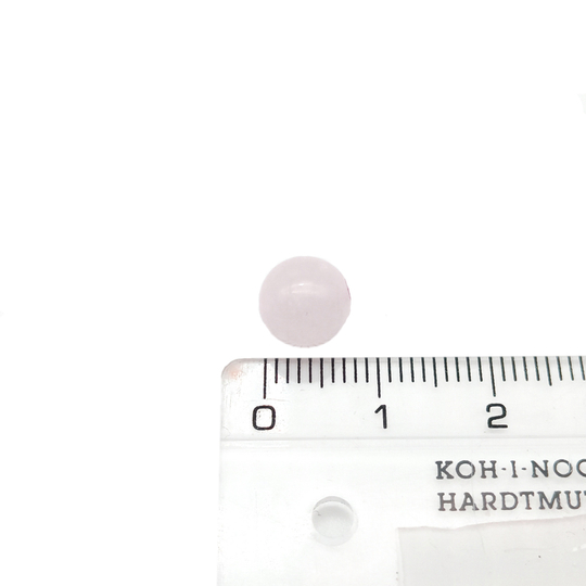 Бусина из кварца розового (7-8 мм) арт. 6528