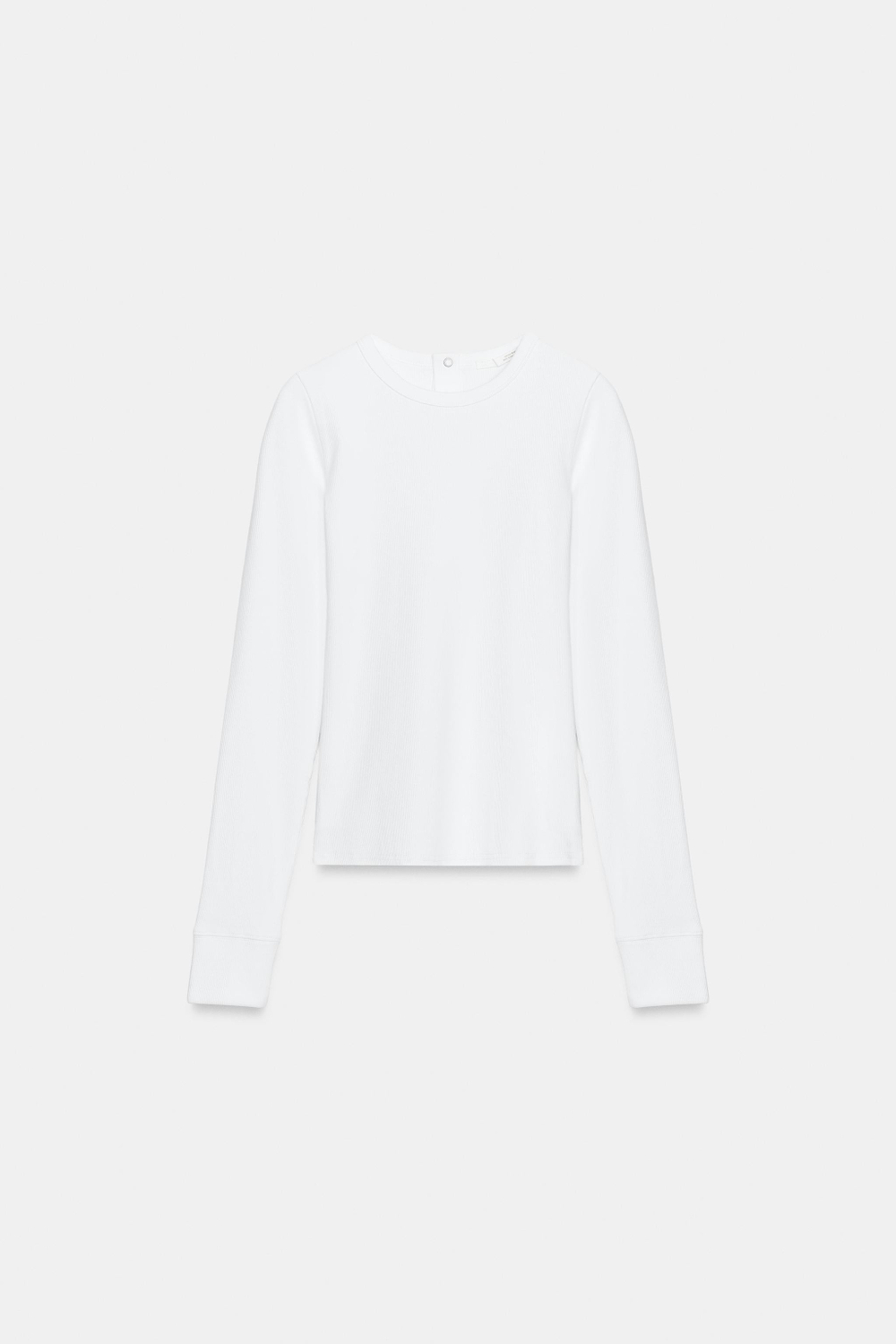 ФУТБОЛКА В РУБЧИК НА КНОПКАХ — ZARA