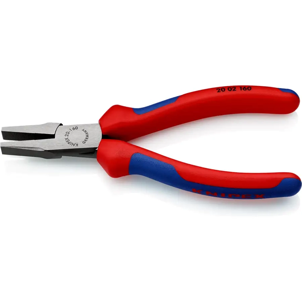 Плоскогубцы с гладкими губками черненые 160 мм Knipex 20 02 160 SB