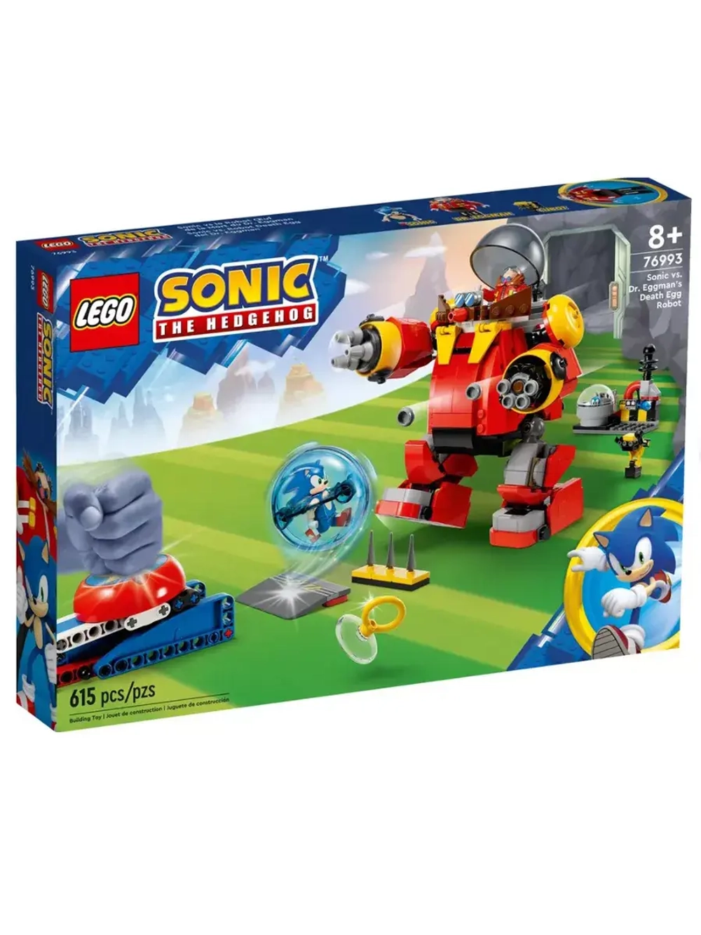 Лего Sonic 76993 Соник против робота Соник