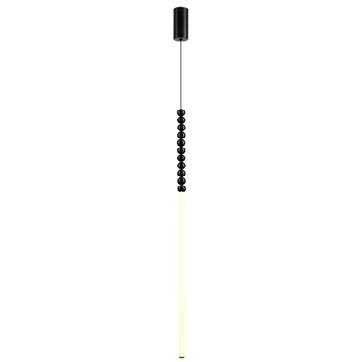 7149/12L HIGHTECH ODL26 223 светильник черный/акрилл/металл IP20 LED 12W 800Лм 3500K 300° 220V MONELLA