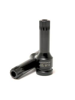 Головка-бита SPLINE ударная M14 с отверстием, 1/2'' RockForce##Rock FORCE RF-24807814T