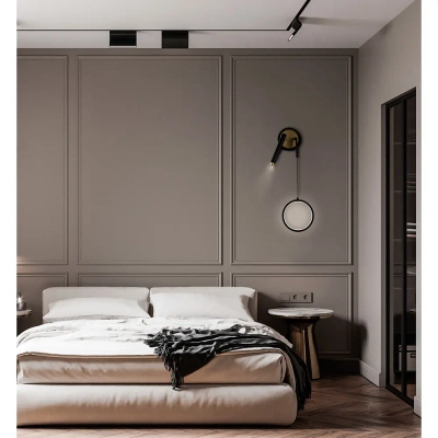 Настенный светильник LED4U L8110-2 BK