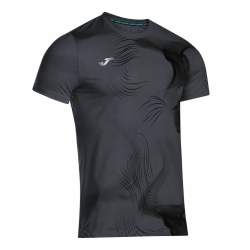 Мужская теннисная футболка Joma R-Night Short Sleeve - dark grey