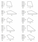 дизайнерская полка  TANGRAM  ( by Steel Art )