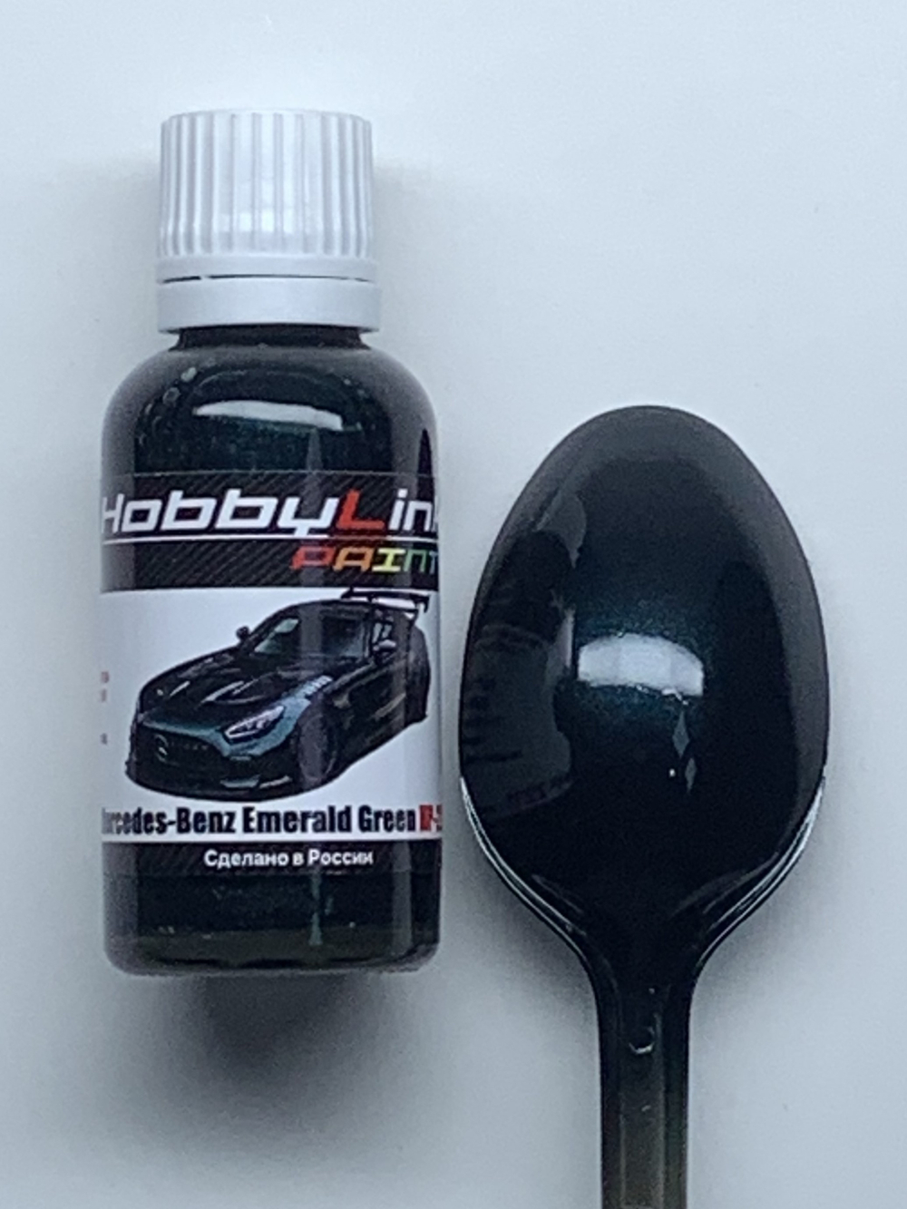 Краска лаковая HobbyLink Mercedes-Benz Emerald Green HP-2211