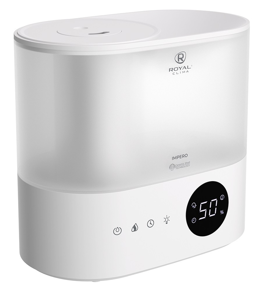 Ультразвуковой увлажнитель воздуха Royal Clima серии Impero RUH-IM300/3.5E-WT
