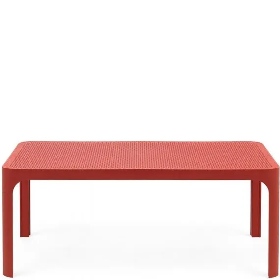 Журнальный столик Net Table 100х40 см коралловый