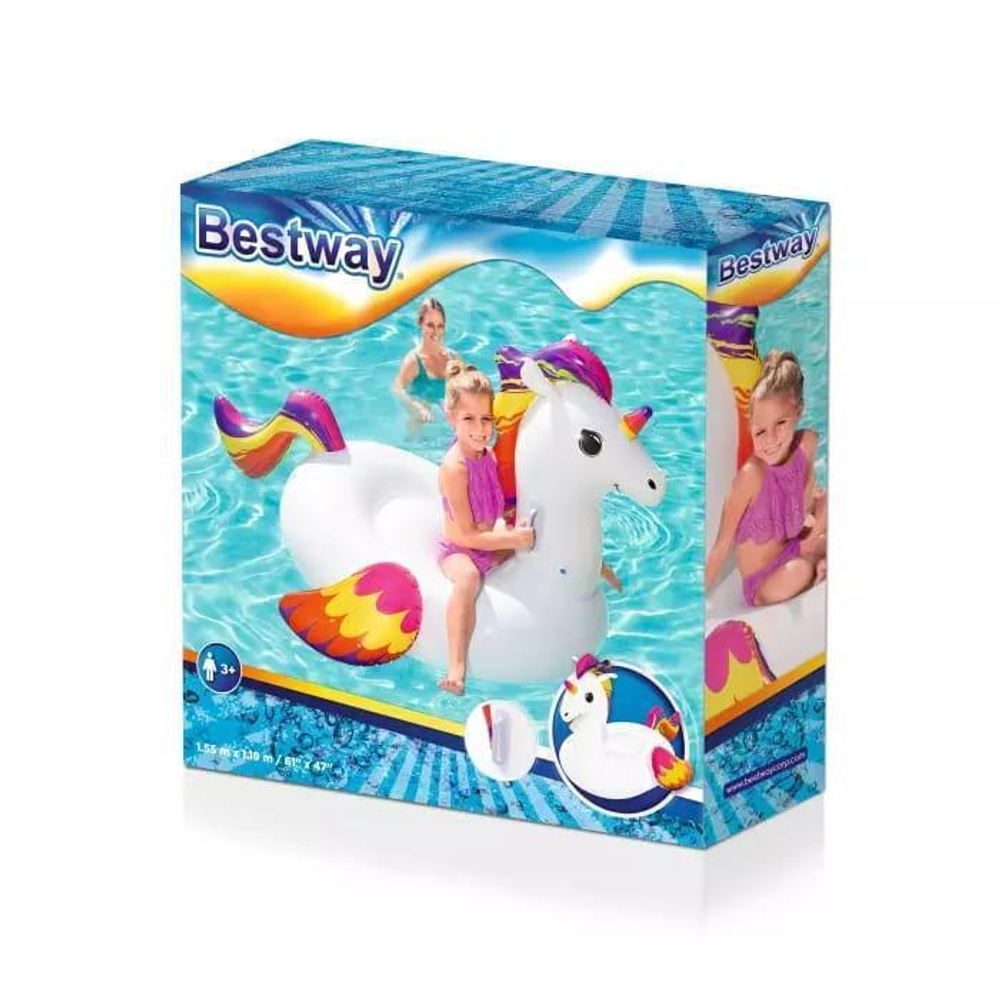 Наездник ЕДИНОРОГ 2,24м*1,64м (BESTWAY)