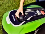 Роботизированная газонокосилка Greenworks, Арт. 2509307, Optimow 15, с бесщеточным мотором , площадь обрабатываемой территории 1500 м2 — фото 4