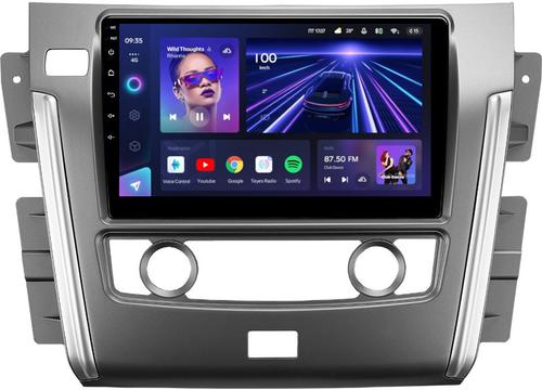 Магнитола для Nissan Patrol Y62 2010-2019 (экран климата внизу) - Teyes CC3 на Android 10, Быстрая, QLED, CarPlay, 4G SIM-слот