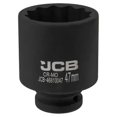 Головка ударная глубокая 3/4'', 47мм (12гр.) JCB JCB-46810047