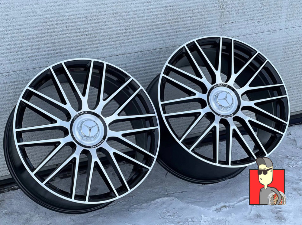 Комплект дисков Mercedes-Benz 22x9.5/11.5 et45/47 5x112