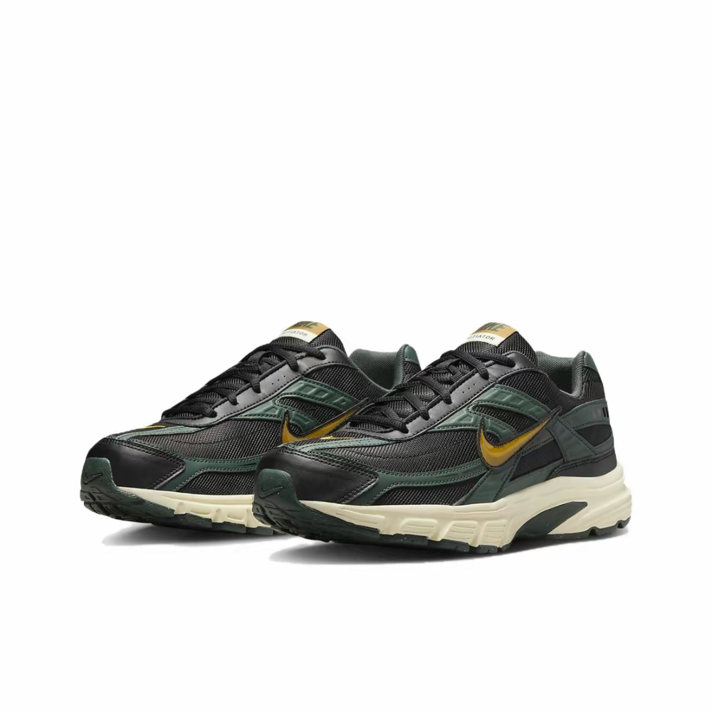 alt="Зеленые акценты Vintage Green и бронзовые детали Bronzine на Nike Initiator HQ3611-010"