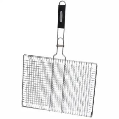 Решетка-гриль 30*40 см BBQ Premium (длина с ручкой 60 см)