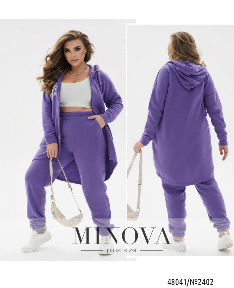 Костюм 2402-сиреневый Minova Костюм 2402-сиреневый Minova