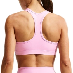ТОП теннисный Nike Swoosh Medium Support Padded Sports - pink rise/white