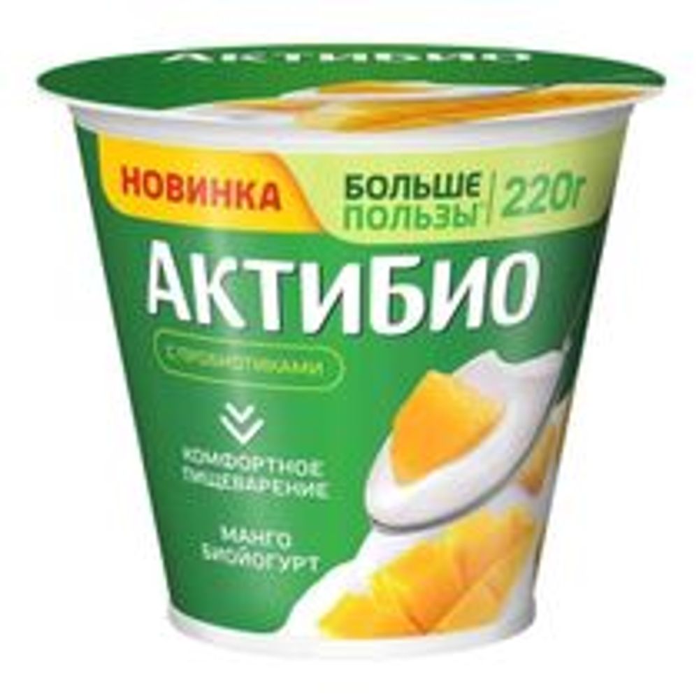 Йогурт Актибио 220г Манго