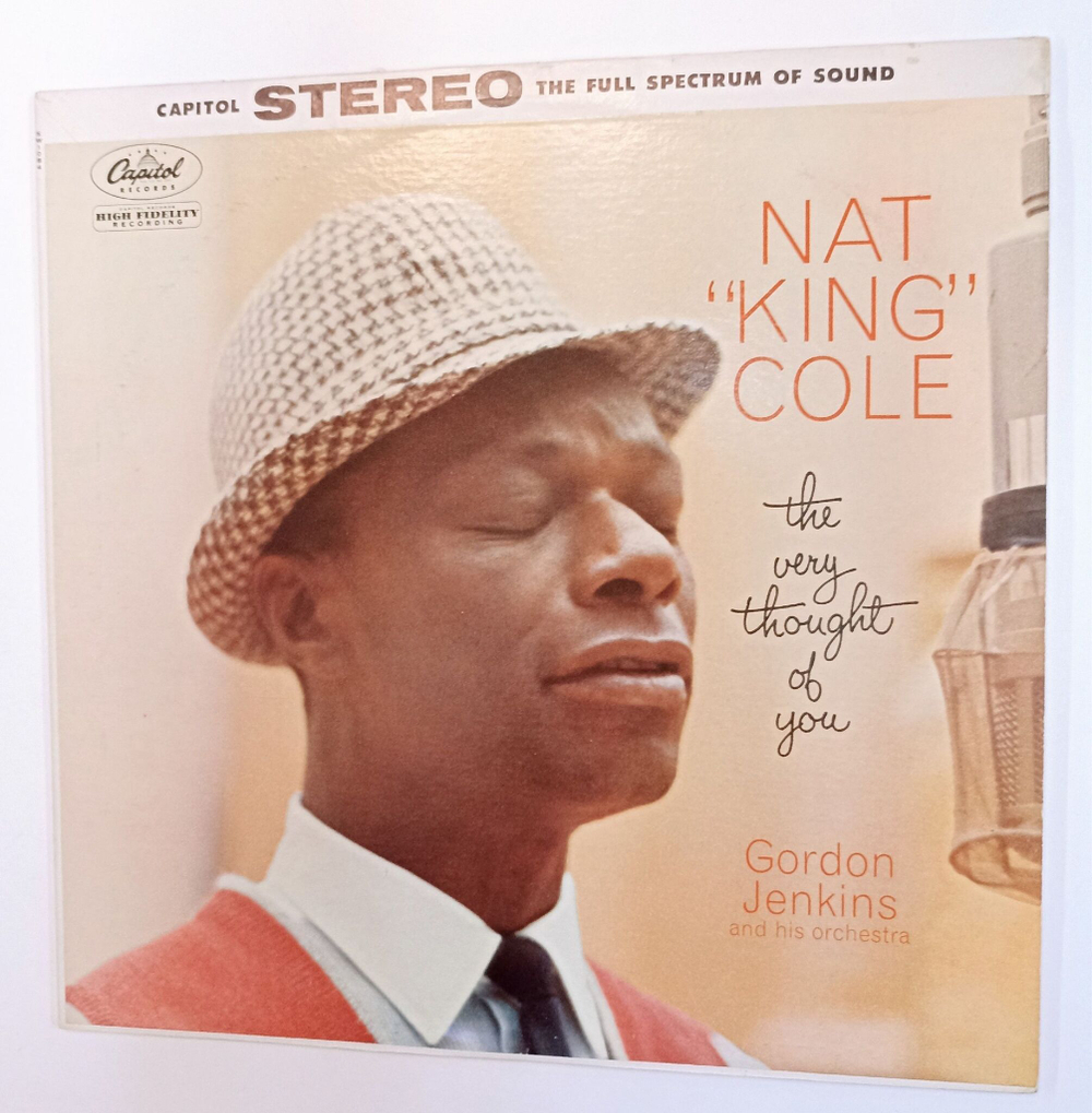 Винтажная виниловая пластинка LP Nat King Cole, Gordon Jenkins And His Orchestra The Very Thought Of You (USA 1958)