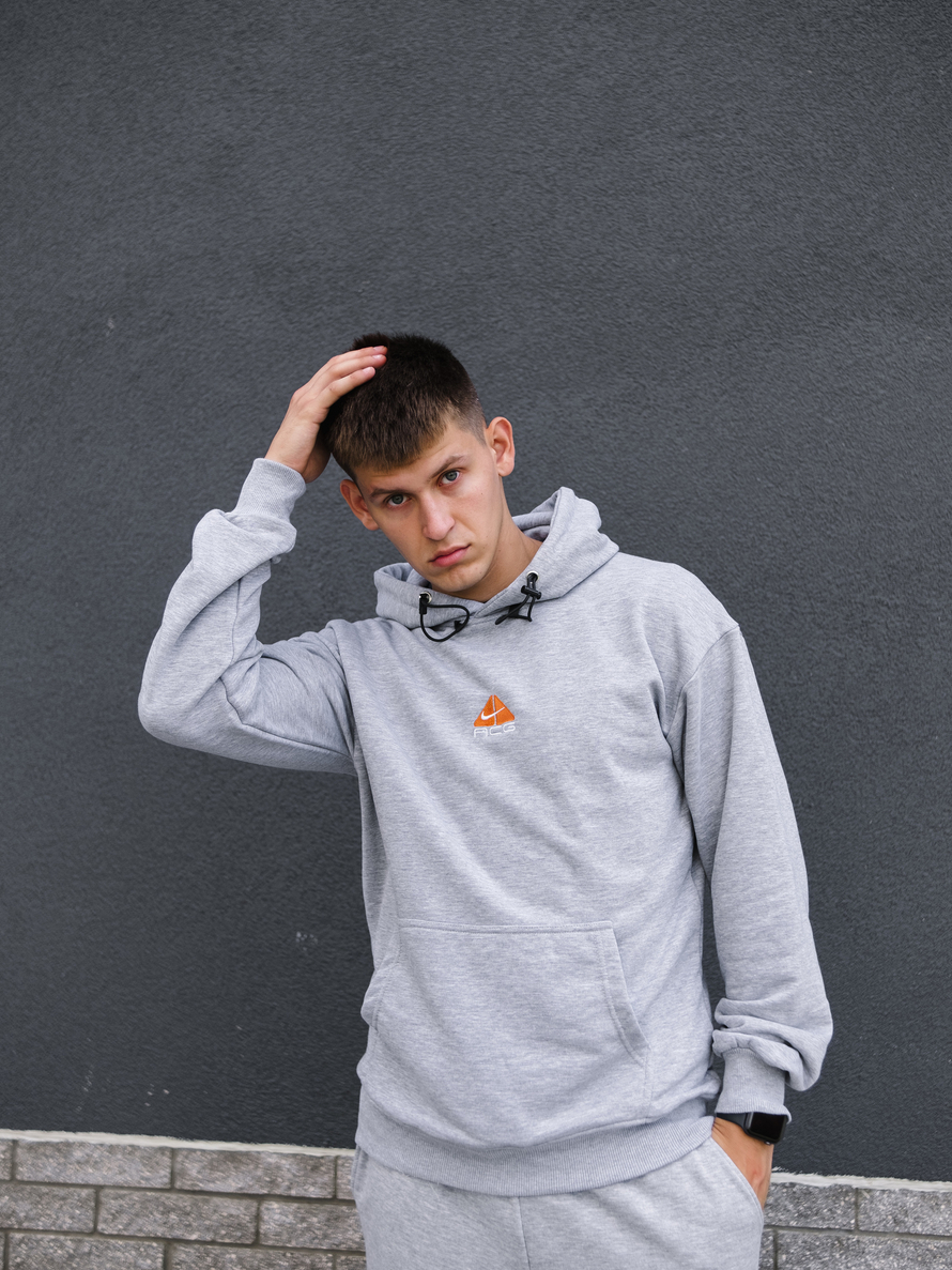 Худи Nike 1351# (сер.)